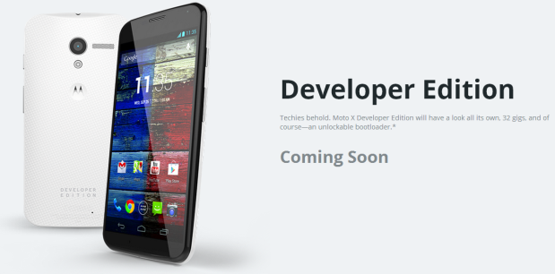 Moto X terá versão de desenvolvedor com bootloader destravado