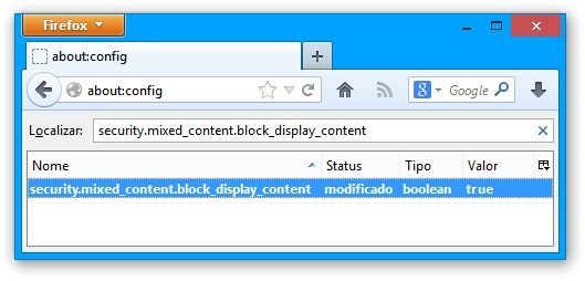 About:config About:config