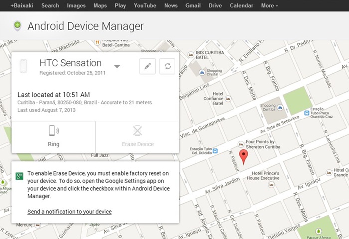 Android Device Manager Android Device Manager