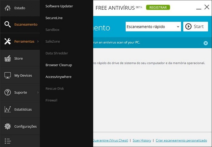 Avast! Free Antivirus 2014