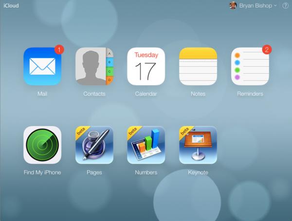 Apple lança oficialmente novo visual do iCloud ao estilo iOS 7