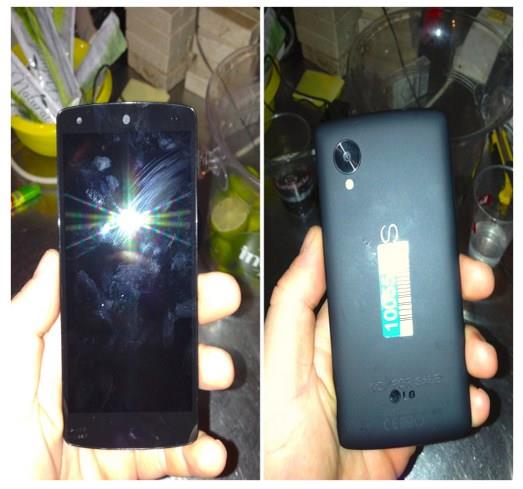 Novas imagens mostram o suposto Nexus 5