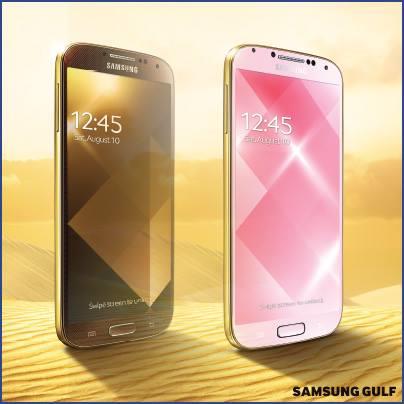 Galaxy S4 Gold Edition: Samsung anuncia modelos dourados do smartphone
