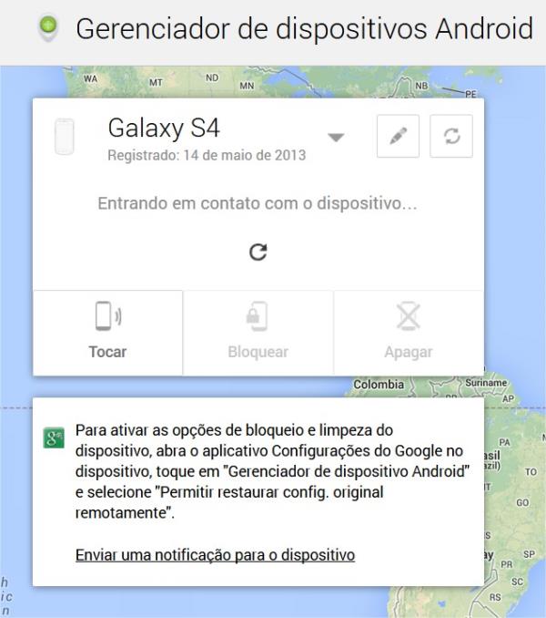 Android: como configurar o Device Manager para bloquear um aparelho