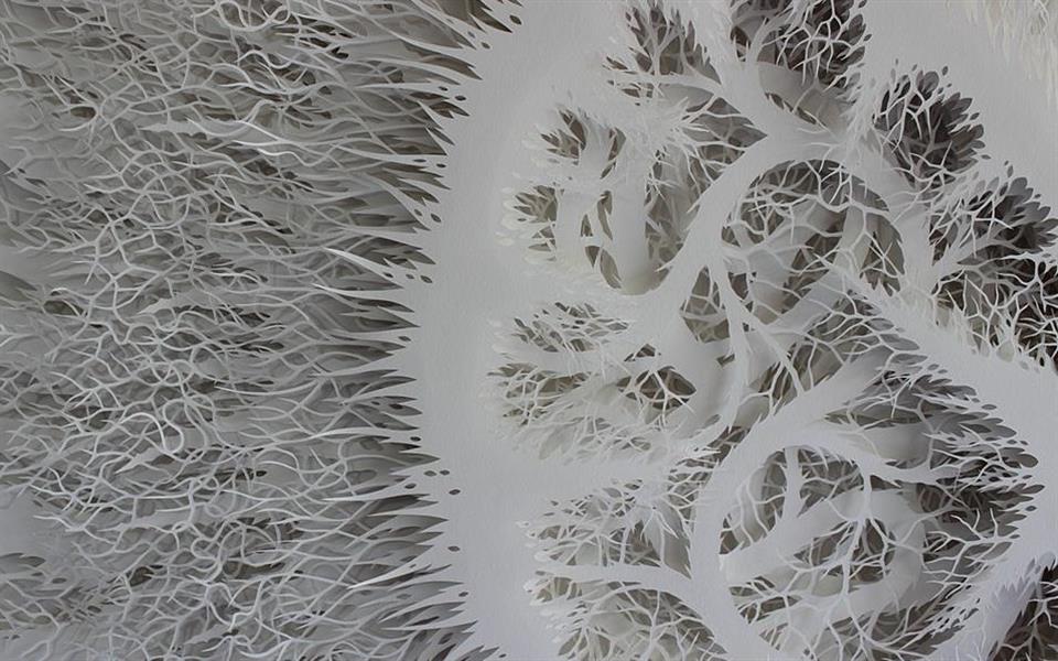 Artista usa papel para criar esculturas incríveis Artista usa papel para criar esculturas incríveis