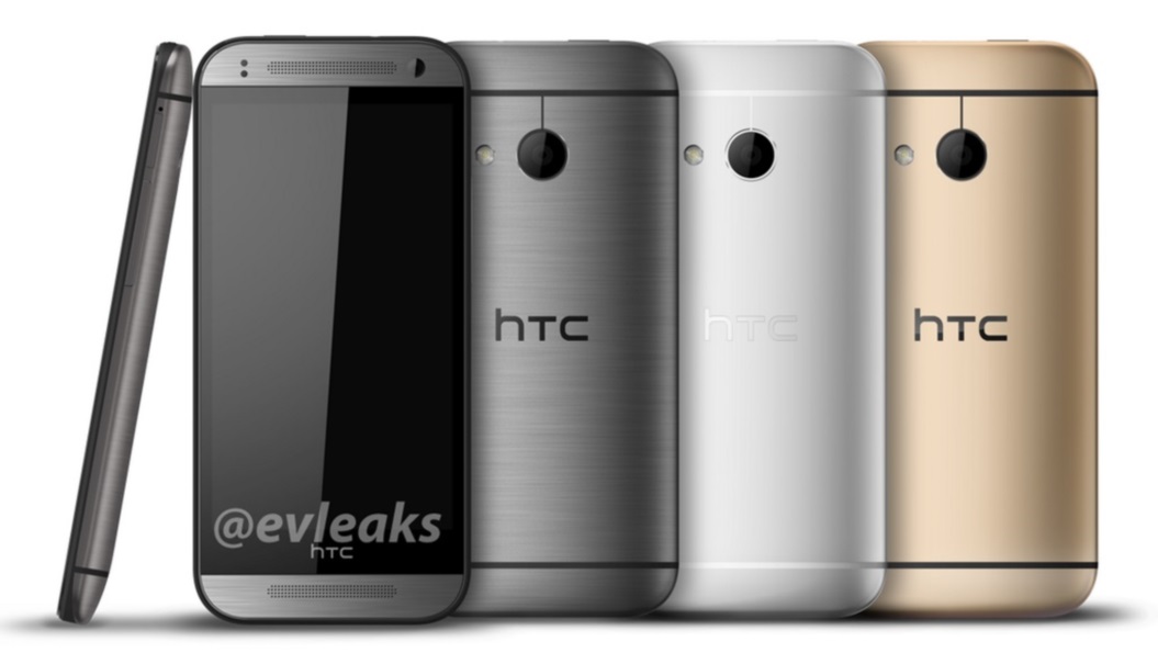 Imagem revela que o HTC One Mini 2 vai contar com três cores diferentes