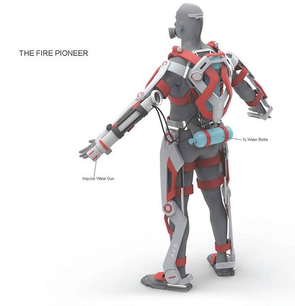 Projeto de exoesqueleto transforma bombeiros no Homem de Ferro