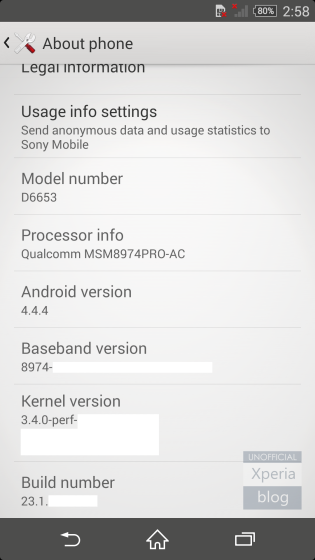Xperia Z3