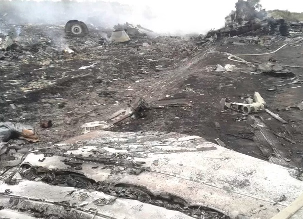 Avião cai na Ucrania