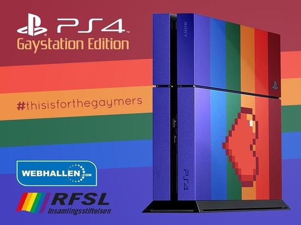 "GAYSTATION 4" É A VERSÃO DO PS4 PARA GAYS (GAYMERS)