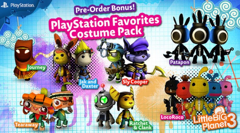 LittleBigPlanet 3 sai em 18 de novembro cheio de bônus de pré-venda