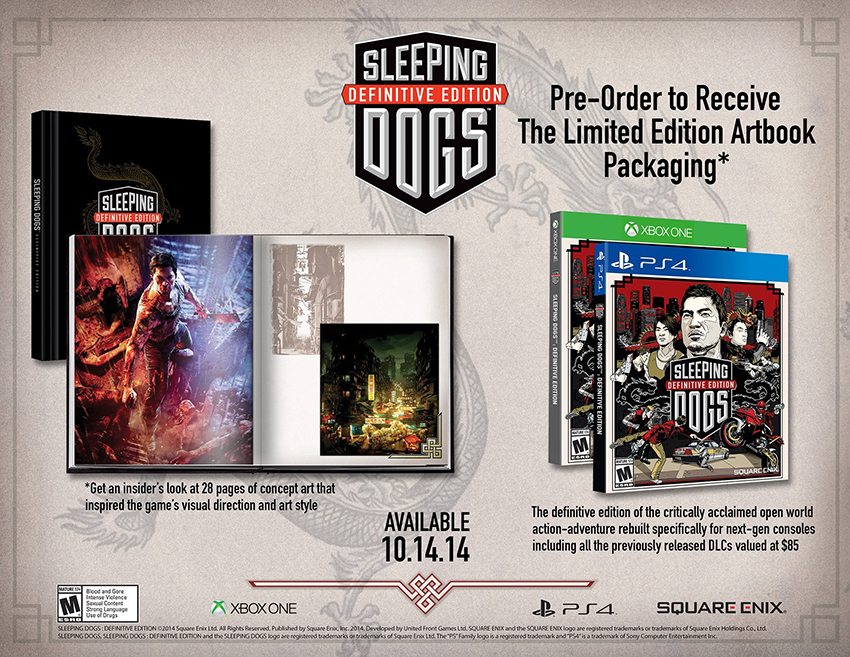 Mais um: Sleeping Dogs chegará ao PS4 e Xbox One em Definitive Edition 06162421421533