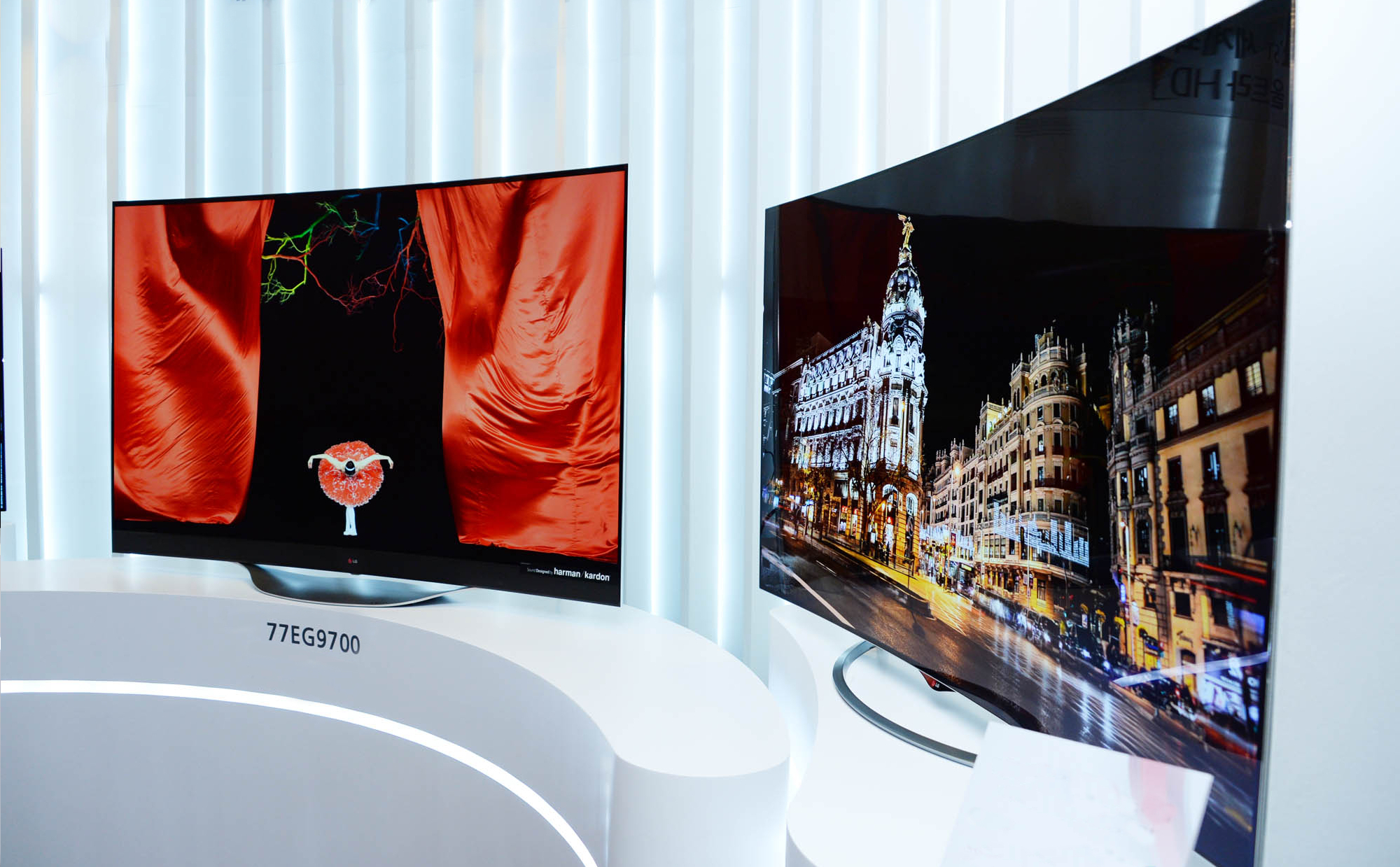 LG revela as primeiras TVs comerciais produzidas com OLED e resolução 4K