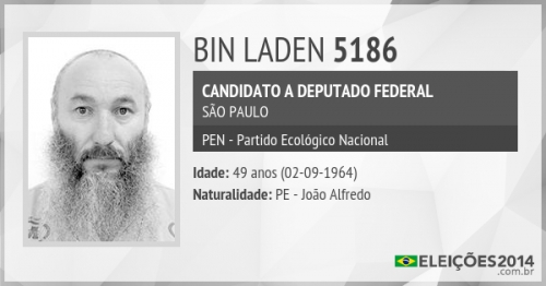 Mais nomes bizarros de candidatos às eleições para você se divertir