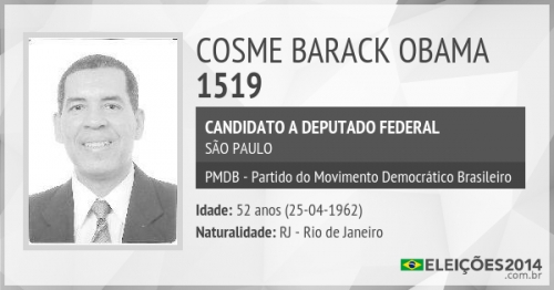 Mais nomes bizarros de candidatos às eleições para você se divertir