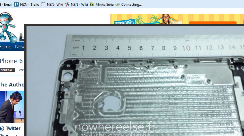 De todos os ângulos: veja a traseira do iPhone 6 de 5,5"