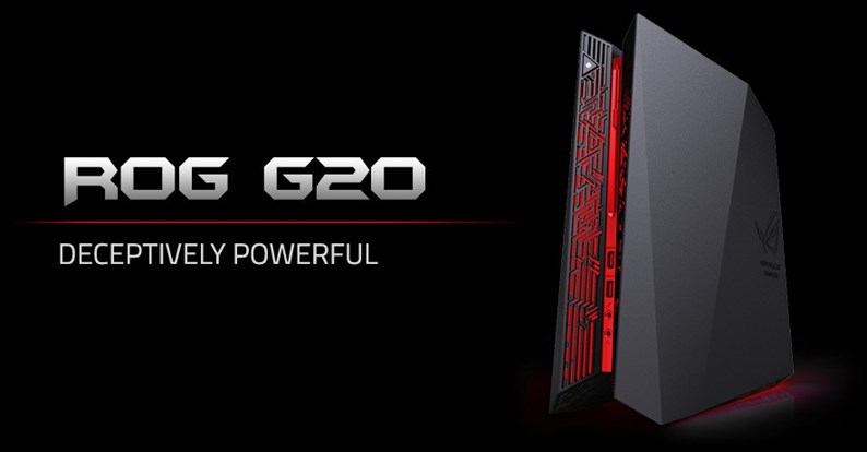 ROG GR8 e G20: PCs gamers que impressionam com belo design e configurações