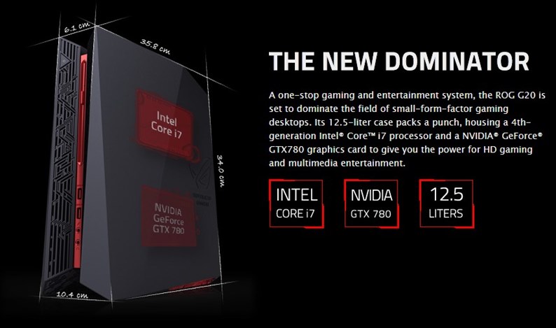 ROG GR8 e G20: PCs gamers que impressionam com belo design e configurações