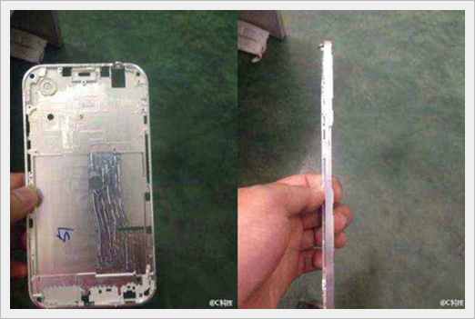 Possível imagem da estrutura do iPhone 6 é divulgada por site chinês