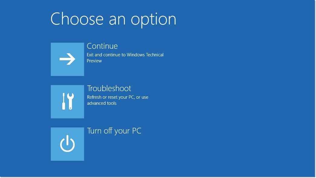 Como desinstalar o Windows 10 Technical Preview de seu computador 08094124590062