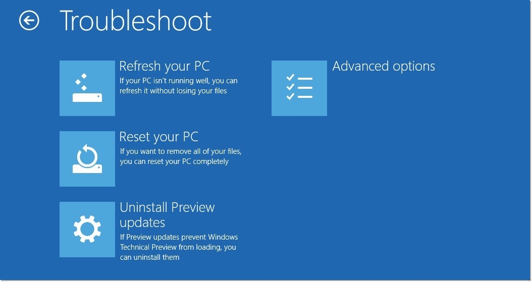 Como desinstalar o Windows 10 Technical Preview de seu computador 08094325943063