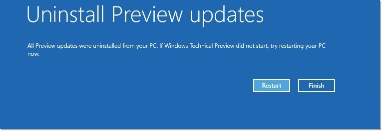 Como desinstalar o Windows 10 Technical Preview de seu computador 08094617591066