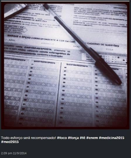 Mais uma vez, candidatos publicam fotos da prova do ENEM nas redes sociais