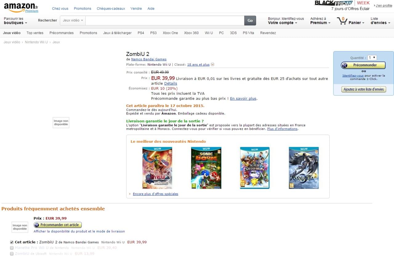ZombiU 2 é listado pela Amazon francesa