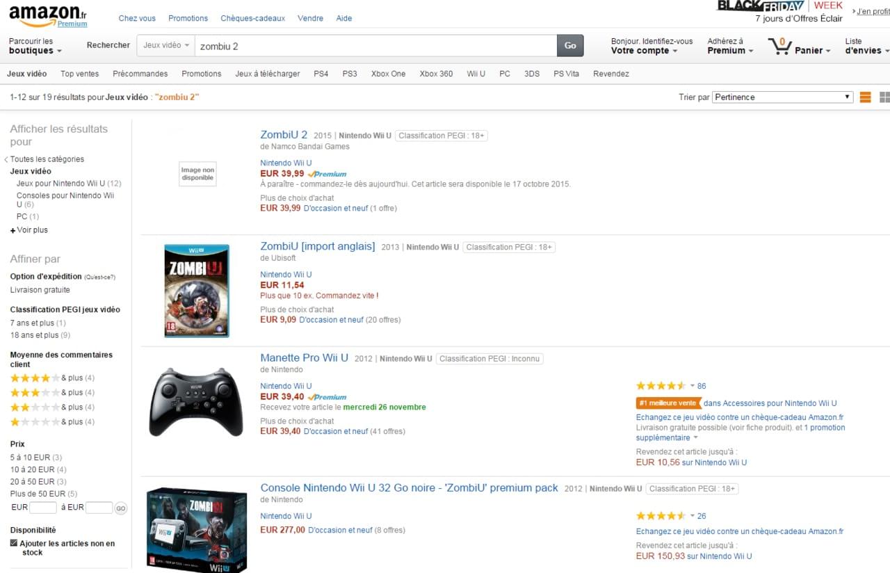 ZombiU 2 é listado pela Amazon francesa