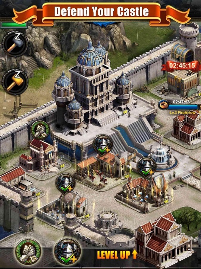 clash of kings level 30 castle