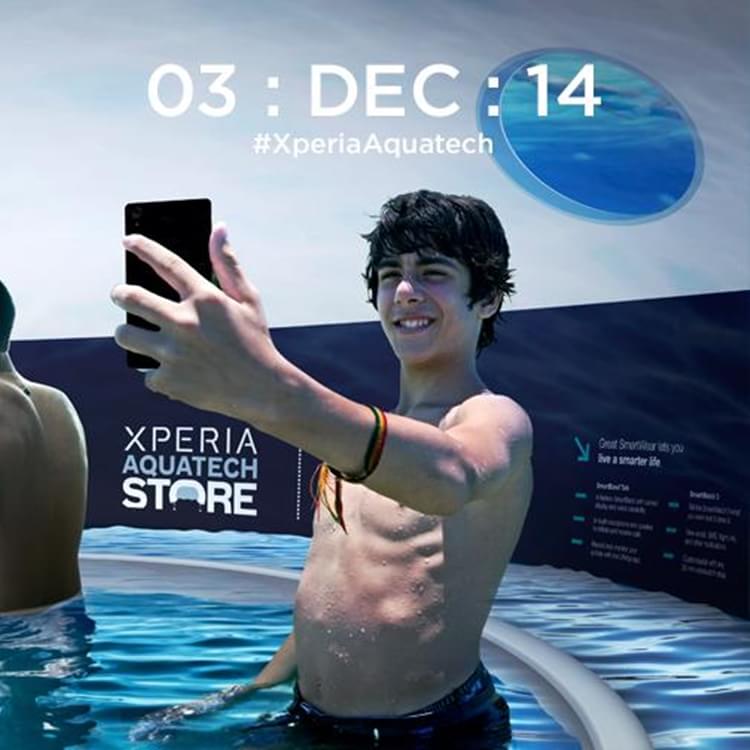 Sony divulga fotos de sua loja subaquática, a Xperia Aquatech Store