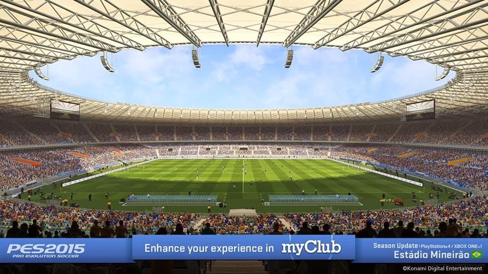 Atualização de PES 2015 traz mais times, estádios e melhorias para o myClub