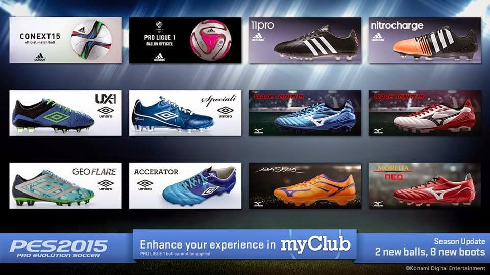 Atualização de PES 2015 traz mais times, estádios e melhorias para o myClub