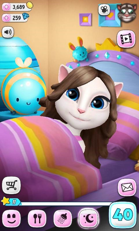 my talking angela 2 eyes