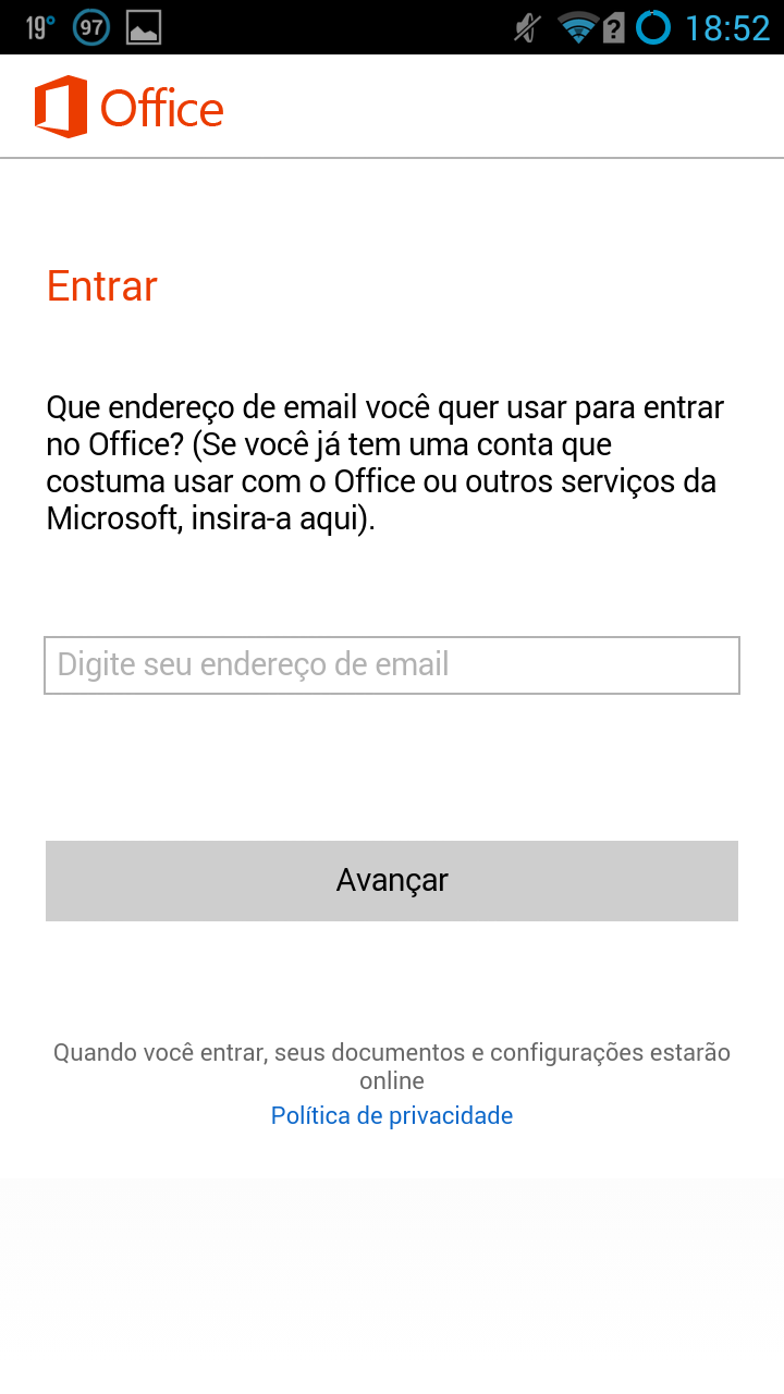 Android: como criar e visualizar documentos com o Microsoft Office mobile