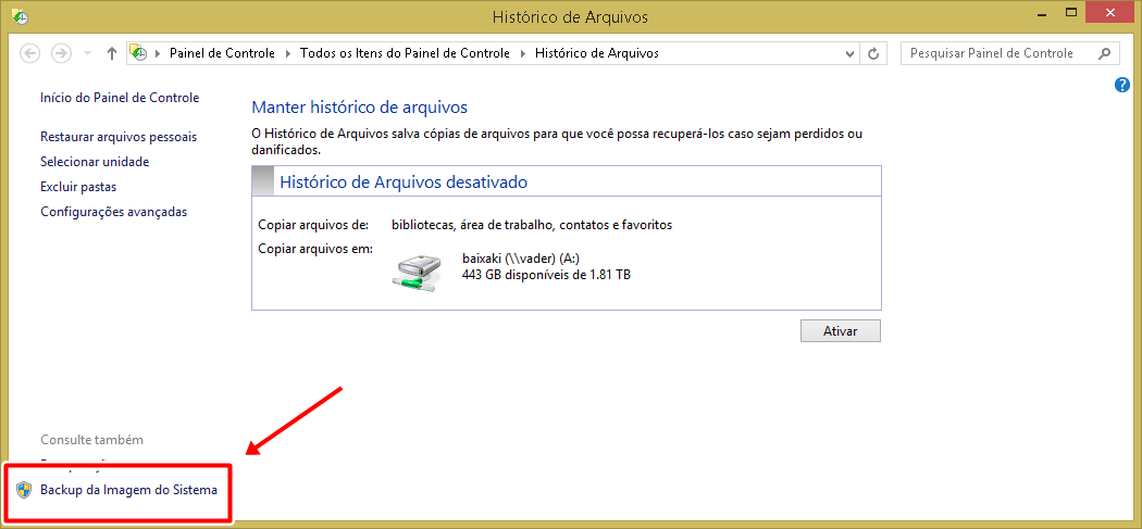 Windows 8.1: como criar uma imagem para backup do sistema
