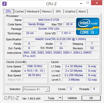 CPU-Z Portable CPU-Z Portable