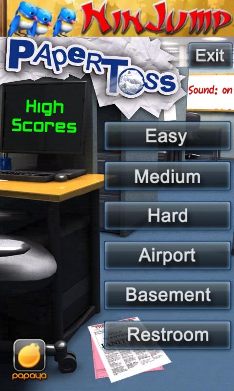 Paper Toss Download