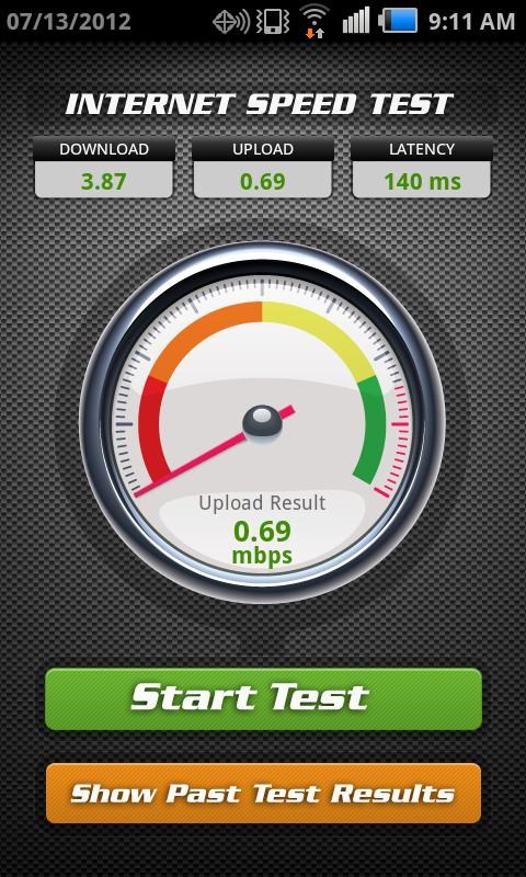 mobile internet speed test