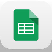 Logo Google Sheets Ícone Logo Google Sheets Ícone