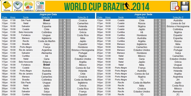 Todos os jogos de futebol do mundo Todos os jogos de futebol do mundo