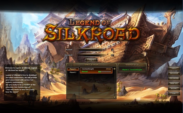 legend of silkroad legend of silkroad