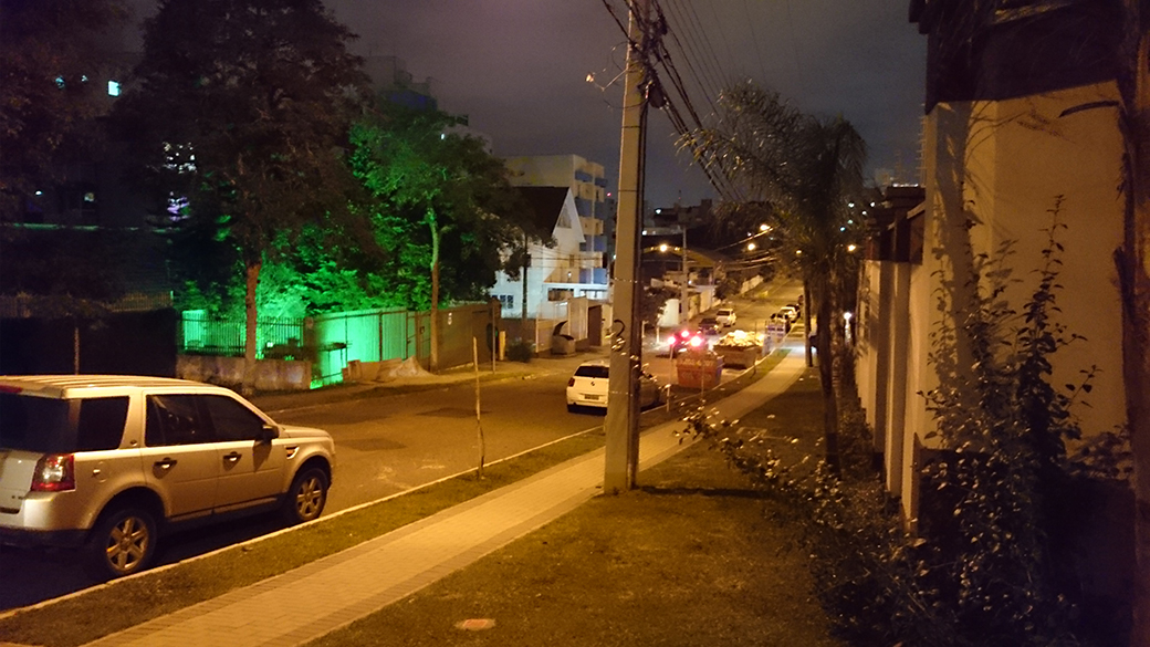 Foto capturada com a câmera em modo automático