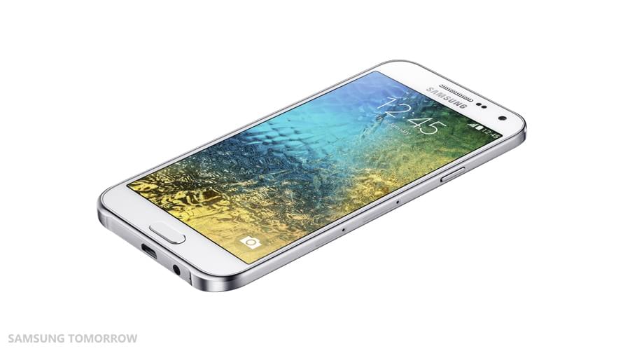 Agora é oficial! Samsung apresenta smartphones Galaxy E5 e E7
