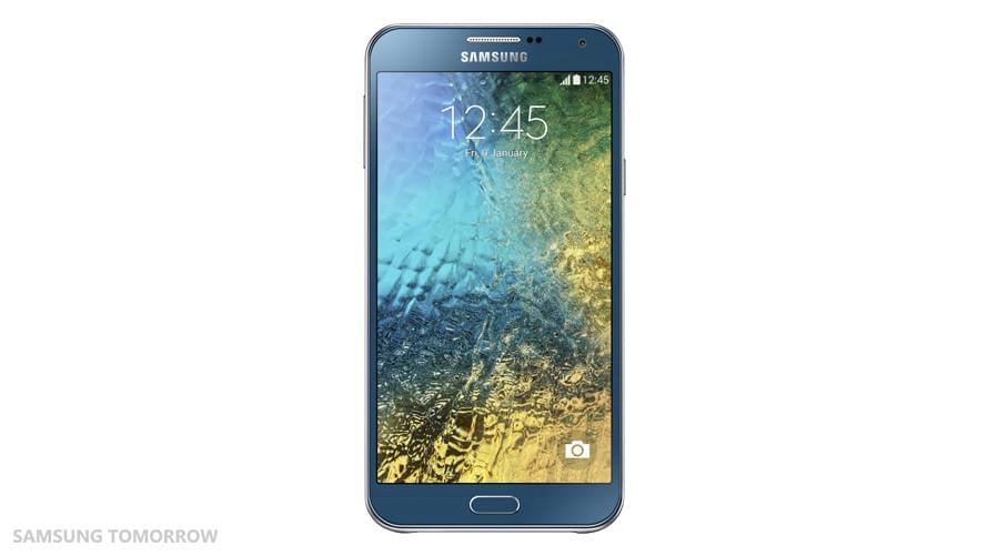 Agora é oficial! Samsung apresenta smartphones Galaxy E5 e E7