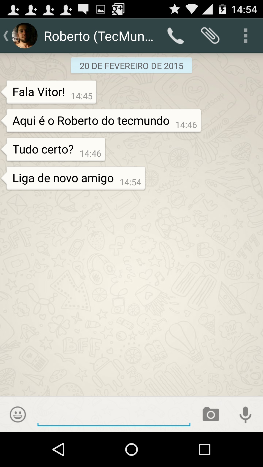 WhatsApp já permite chamadas por voz, mas ativação depende de 'convite'