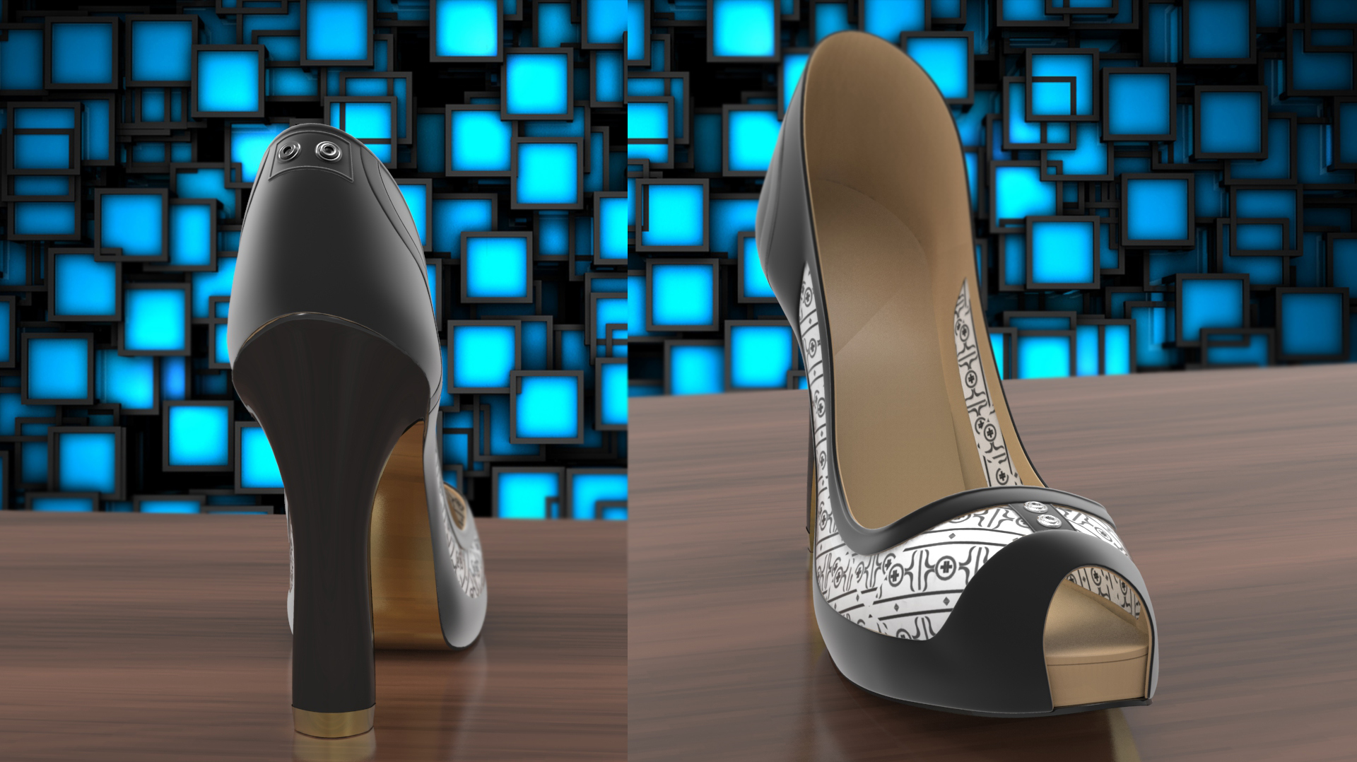 Mais um para a coleção: sapato com e-Ink pode mudar de cor e exibir padrões