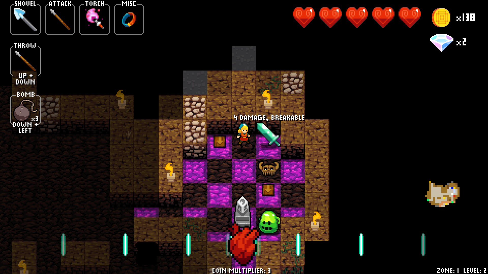 Crypt of the Necrodancer Análise Crypt of the Necrodancer Análise