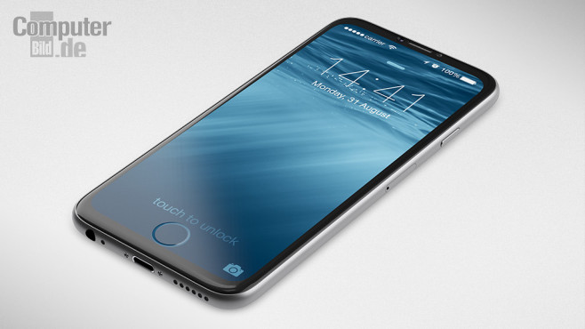 Conceito ousado do 'iPhone 7' traz botão home embutido na tela