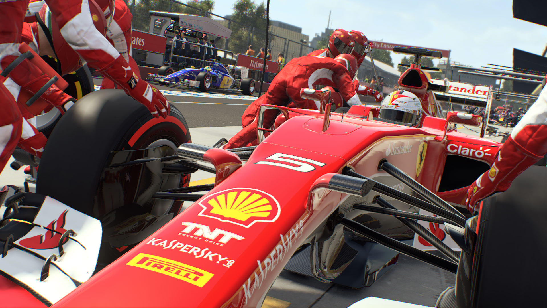De babar! Nova galeria de imagens de F1 2015 dá gostinho do visual do jogo